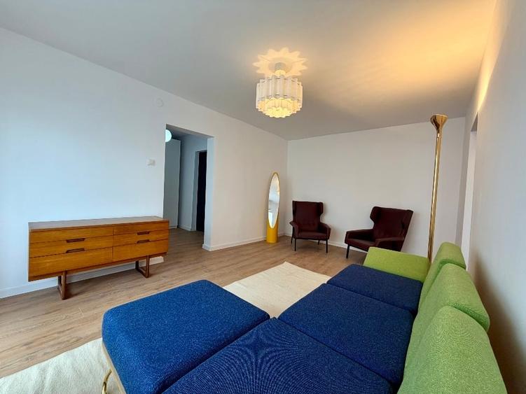 Apartament cu 2 camere semidecomandat, mobilat în Ștefan cel Mare