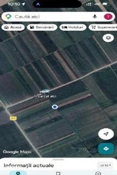 Teren de 3600 mp, în Corni