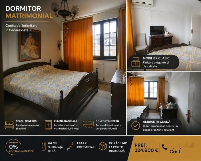 Apartament cu 2 camere decomandat în Tomești
