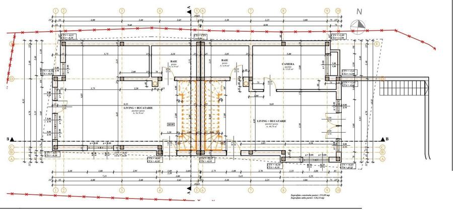Duplex cu 4 camere cu Canalizare în Iris