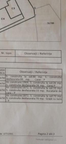 Casă cu 3 camere în Gârceiu