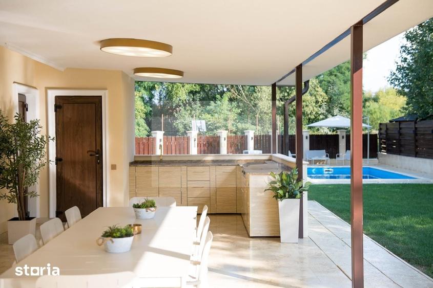 Inchirere casa Smart cu piscina, 5 camere, 5 bai ?i garaj Borhanci - 3