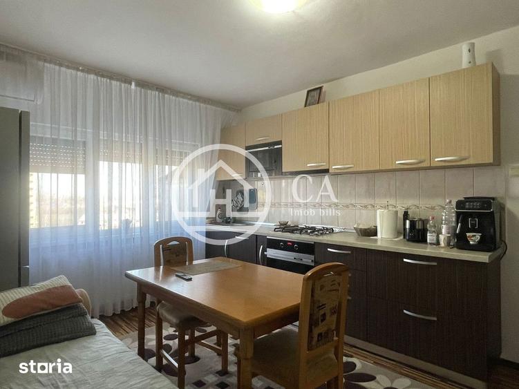 Apartament cu 3 camere semidecomandat în Nufărul