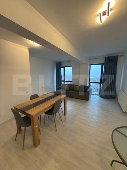 Apartament cu 2 camere semidecomandat, mobilat în Brestei