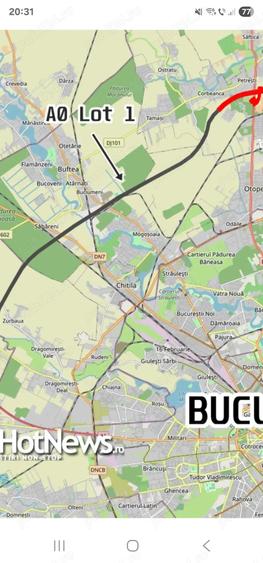 Teren intravilan curti constructii Darza pentru casa duplex 3km pana in Buftea Corbeanca A0 - 7