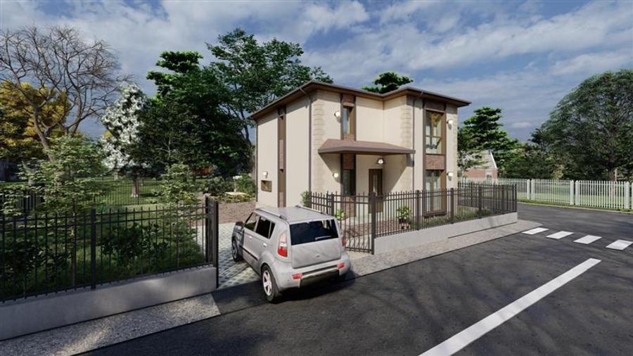 Casă individuală cu 4 camere cu Teren 300 Mp în Clinceni