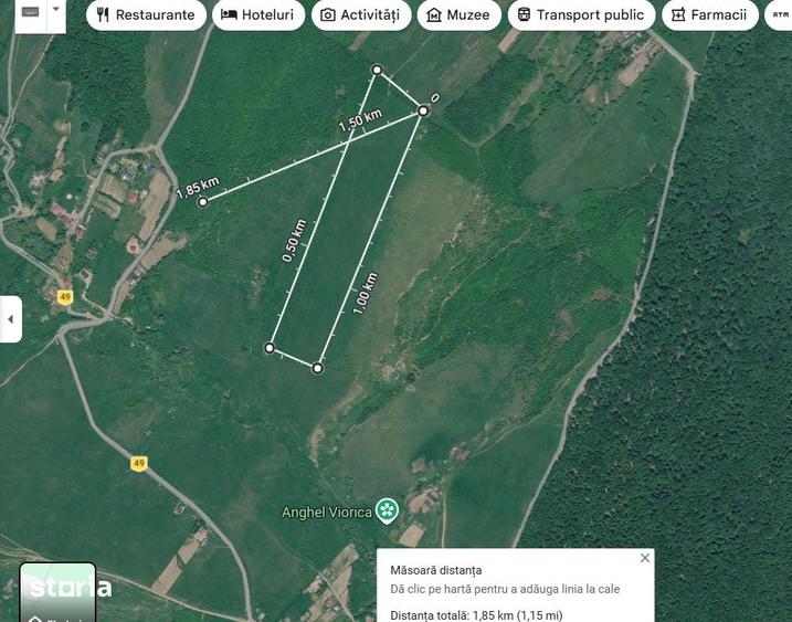 Teren de 65000 mp, în Mironeasa