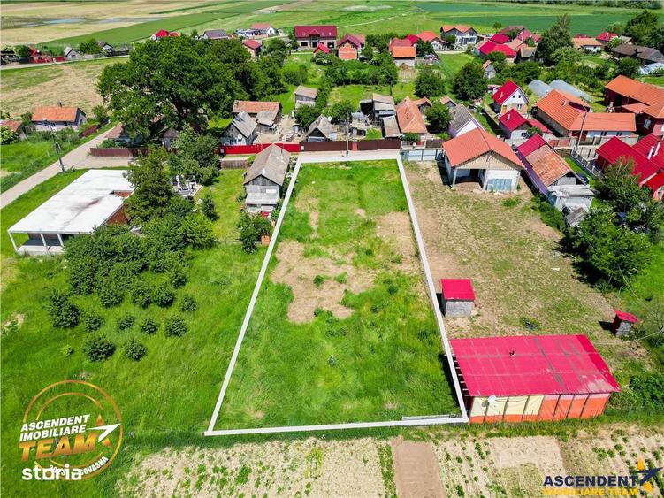 Teren de 1042 mp, în Ozun
