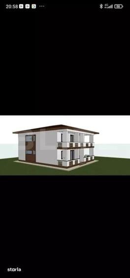 Proiect Casa + garaj in constructie teren 553 mp, Holboca - 1