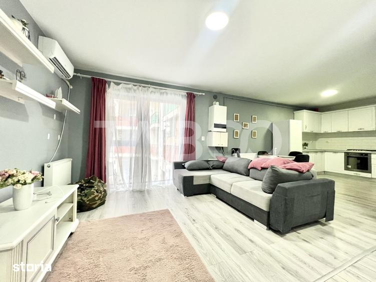 Apartament cu 2 camere semidecomandat, mobilat în Bulgaria
