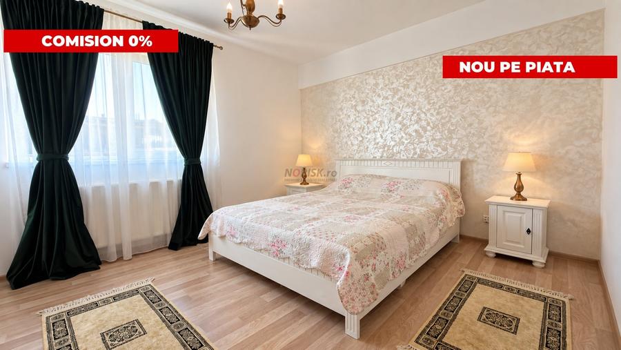 Apartament cu 3 camere decomandat, mobilat în Ozana