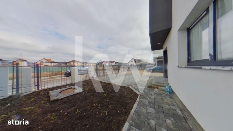 Apartament cu 2 camere decomandat, mobilat în Sânpetru