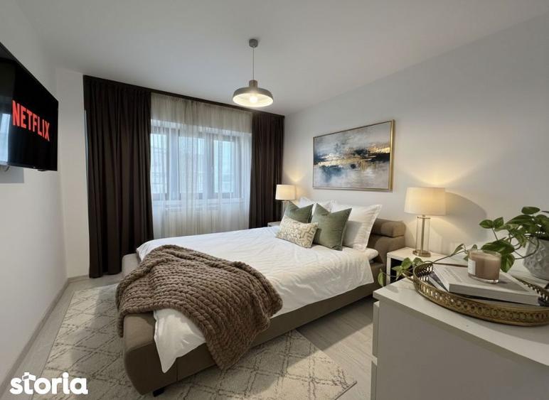 Apartament cu 2 camere decomandat, mobilat în Faleza Nord