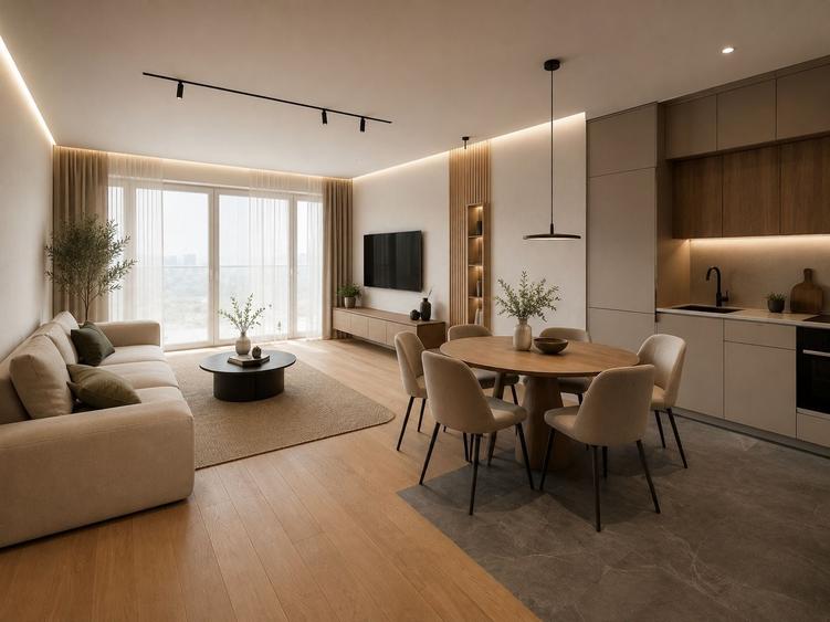 Apartament cu 2 camere decomandat în Doamna Ghica