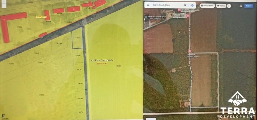 Teren Construcții intravilan de 780 mp, în Central