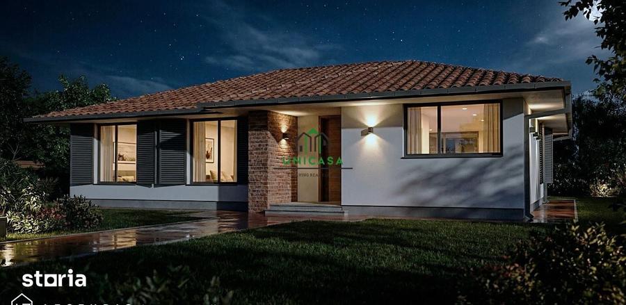 Casă cu 4 camere cu Teren 564 Mp în Bujoreni