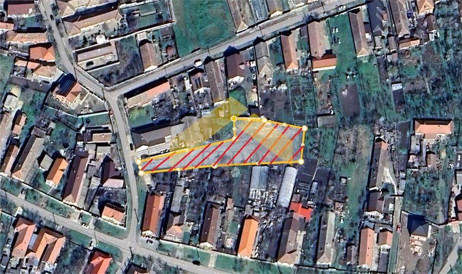 Teren Construcții intravilan de 2000 mp, în Vladimirescu