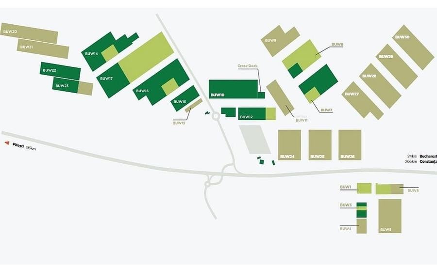 Spațiu industrial, de 671,891 mp, în Bolintin-Deal