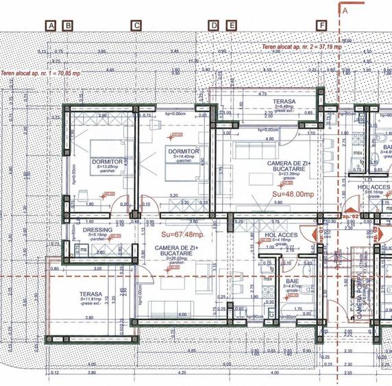 Apartament cu 3 camere în Dumbrăvița
