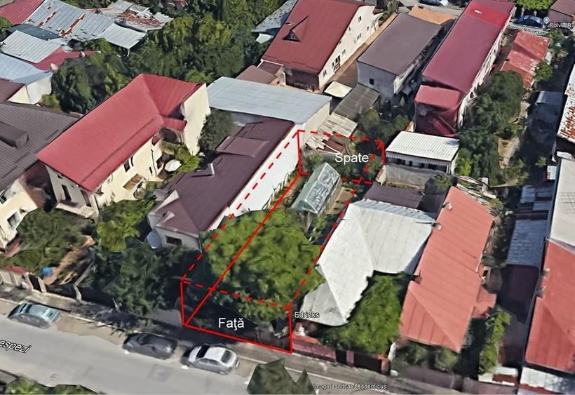 Teren Construcții intravilan de 250 mp, în 13 Septembrie
