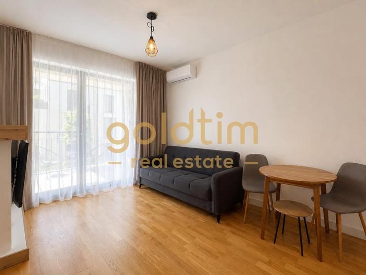 Apartament cu 2 camere semidecomandat, mobilat în Pipera