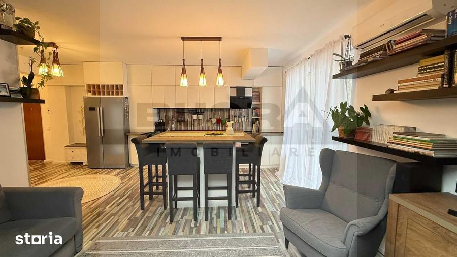 Apartament 2 camere, 52mp, 2 terase, parcare, zona Edgar Quinet - 7