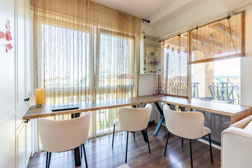 Apartament cu 3 camere semidecomandat, mobilat în Ștefăneștii de Jos