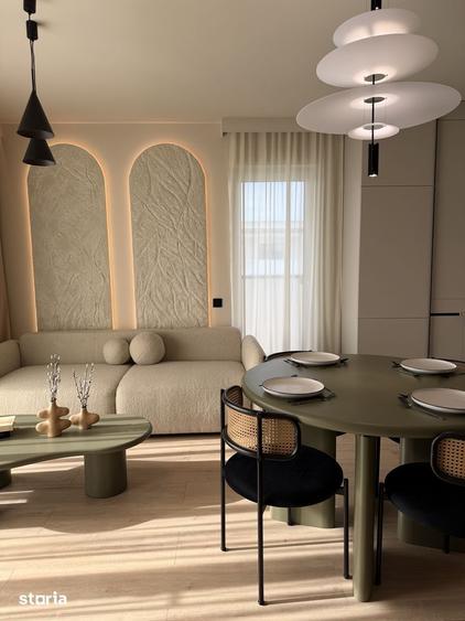 Apartament cu 3 camere, mobilat în Florești