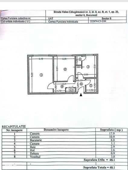 Apartament 2 camere | Mobilat| Poze reale | Drumul Taberei Moghioros - 12