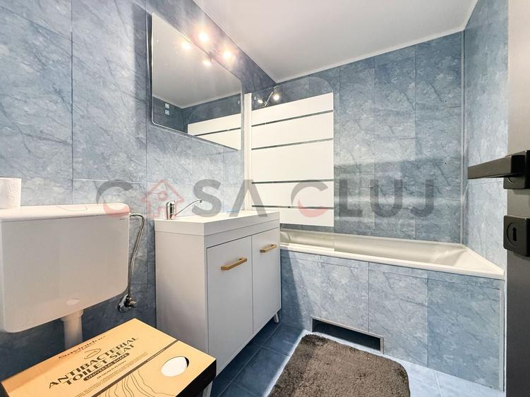 Apartament cu 2 camere decomandat, mobilat în Plopilor