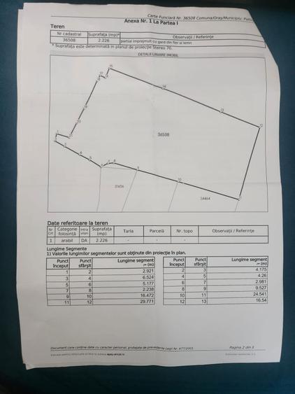 Teren de vanzare intravilan loc Capu Codrului - 1