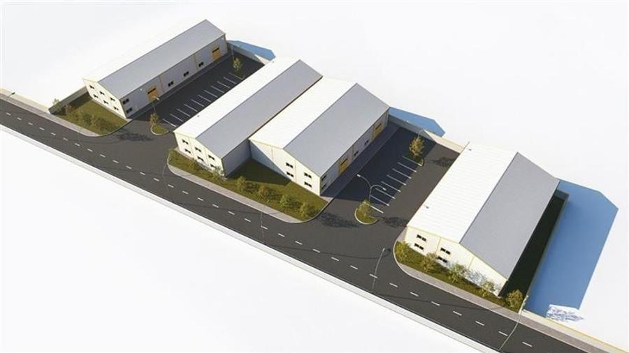 Spațiu industrial, de 550 mp, în Sinești