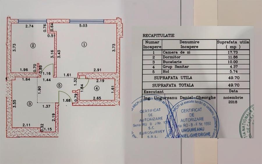 Apartament 2 camere 4City//mobilat complet//parcare - 9