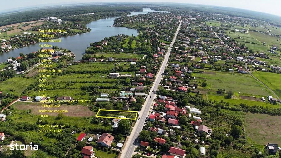 Teren 1100 mp, Deschidere la ?oseaua Ghermanesti Poten?ial pentru Doua - 1