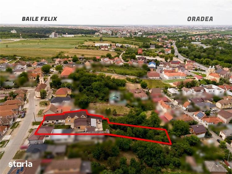 Casă cu 6 camere cu Teren 1397 Mp în Sânmartin