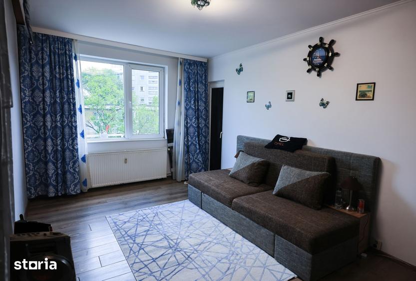 Apartament cu 2 camere, mobilat în Crângași
