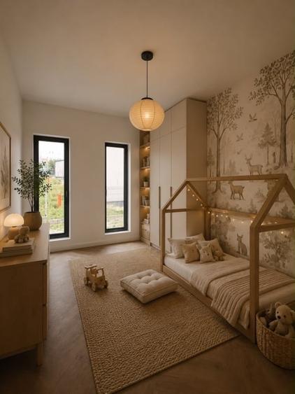 Casă individuală cu 4 camere cu Teren 350 Mp în Valea Adâncă