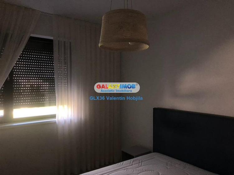 Apartament cu 3 camere semidecomandat, mobilat în Băneasa