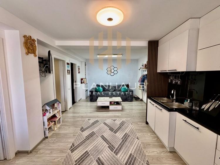 Apartament cu 2 camere semidecomandat, mobilat în Hotvon