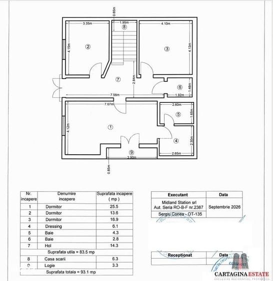 Vila tip duplex Pipera central