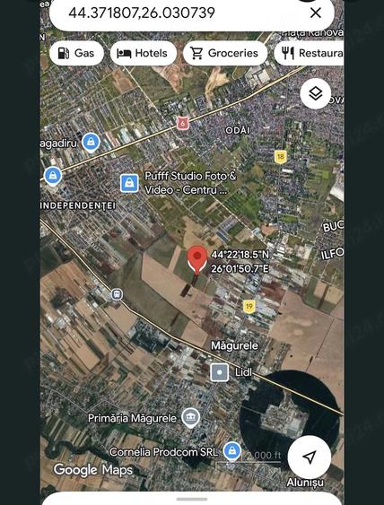 Teren de 500 mp, în Central