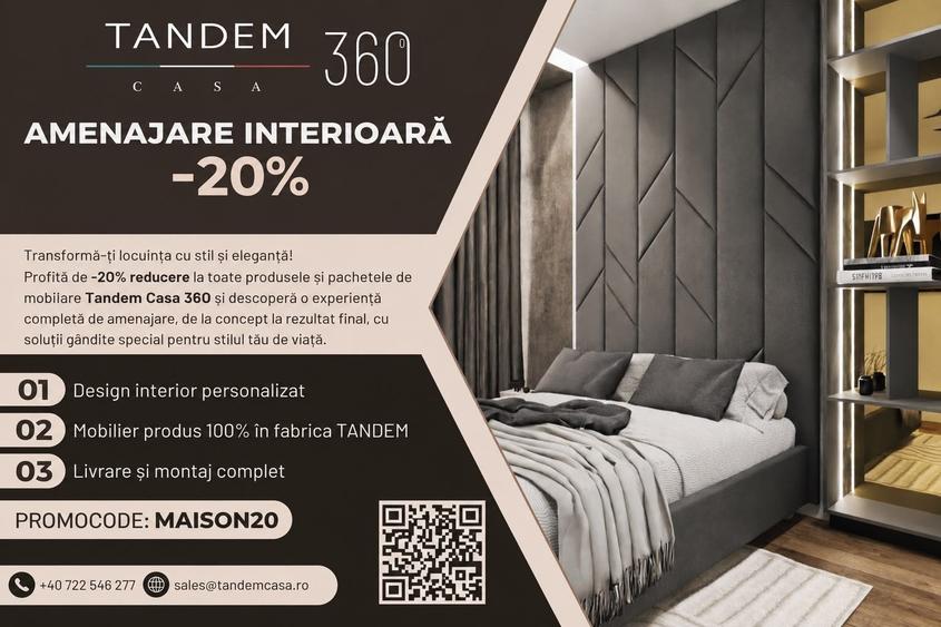 Apartament cu 2 camere în Barbu Văcărescu