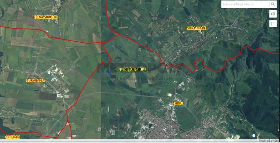 Teren agricol extravilan de 10000 mp, în Vest