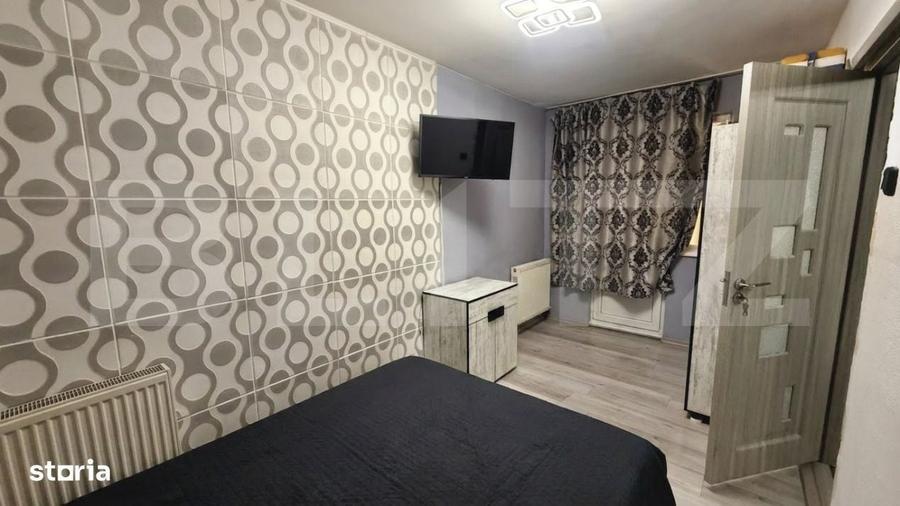 Apartament cu 2 camere semidecomandat în Central