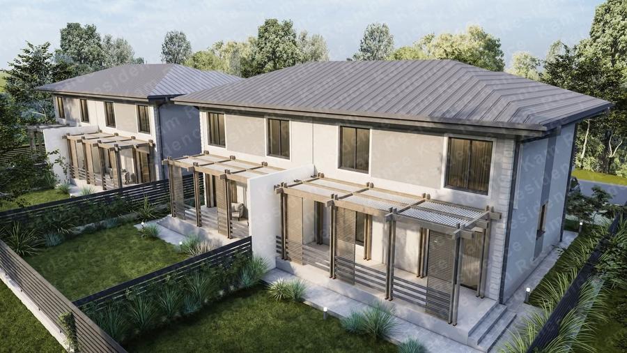 Duplex cu 4 camere cu Canalizare în Lisaura
