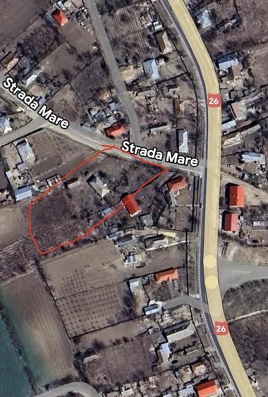 Teren de 3444 mp, în Oancea