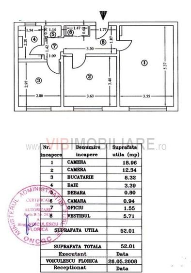 Apartament 2 camere de inchiriat birou sau cabinet Pia?a Dorobanti - 4