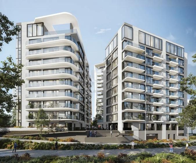 Apartament cu 3 camere semidecomandat în Floreasca