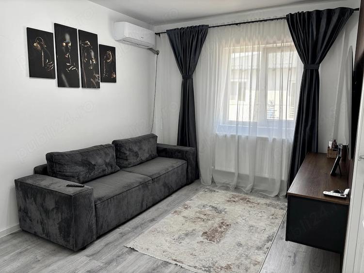 Apartament cu 2 camere semidecomandat, mobilat în Lunca Cetățuii