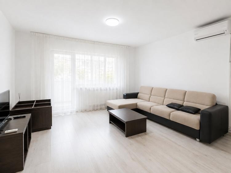 Apartament cu 2 camere semidecomandat, mobilat în Colentina